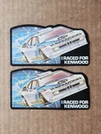 Vtg 1982 Bmw Kenwood Car Stereo Sticker M1 Pro Race Team Racing Rare Lot Of. Fixed Price $29.99.