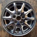 Daewoo Chrome Leganza Factory Wheel 15" 1997-2002 Original Alloy Rim Oem 75137. Fixed Price $144.28.