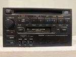 Toyota Oem Cd Cassette Player Head Unit Model #86120-33100 (56804) Mfg 7/1993. Fixed Price $425.00.