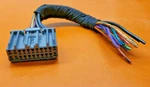 Genuine Chrysler Jeep Dodge Cd Stereo Radio Factory Wiring Male Plug Harness. Fixed Price $14.95.