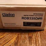Clarion Detachable Am/fm Stereo Cd Player RDB335. Fixed Price $104.50.