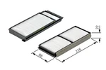 Bosch Filter Cabin Air Mazda 2,0 1,6 BBM461J6X BP4K61J6XA9A BP5E61J6X. Fixed Price $46.35.