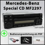 Original Mercedes Special MF2297 Cd-r Radio Alpine Becker 1-DIN Car Set. Fixed Price $644.86.