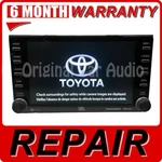 Repair Service 2017 - 2023 Toyota RAV4 Sienna Camry Corolla Oem Navigation Radio. Fixed Price $608.60.
