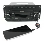 08-09 Chrysler Aspen Dodge Jeep Am Fm Radio Cd Player Sat W Aux P68021161AC Res. Fixed Price $174.25.