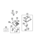 Genuine Mopar Multimedia Display 68383524AA. Fixed Price $1878.00.