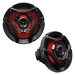 2X Jvc CS-DR620MBL 6.5" 260W Marine 2-WAY Black Speakers With Multicolor Led. Fixed Price $149.99.