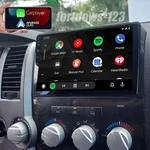 In-dash Navigation Gps Units Radio For Toyota Tundra 2007-2013 Carplay Fm Bt. Fixed Price $134.11.