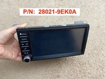 2019 Nissan Sentra Versa Radio Navigation Screen Display Receiver 28021-9EK0A. Fixed Price $200.00.