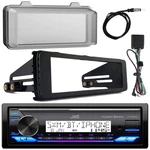 Jvc Marine Bluetooth Stereo Receiver, Cover, Antenna, Install Kit (98-13 Harley). Fixed Price $169.49.