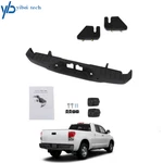 Rear Step Bumper Assembly For Toyota Tundra 2007-13 With Park Sensor Holes Black. Fixed Price $140.46.