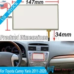 New 6.1 Inch 4 Pin Touch Screen Digitizer Glass For Toyota Camry Yaris 2011-2020. Fixed Price $32.05.
