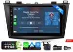 Eonon M3BLX7A Android 14 4+64 9"FOR 2010-2013 Mazda Stereo Carplay+cam+dvr. Fixed Price $201.23.