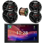 Jvc 1-DIN Bluetooth Radio, 2X 6.5" 300W Speakers, 6.75" 2-WAY. Fixed Price $445.49.