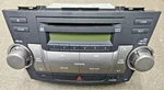 08-12 Toyota Highlander Radio Head Unit Am Fm Cd Player 86120-0E230-C0 Oem. Fixed Price $84.56.