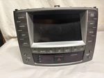 2006-2009 Lexus IS250 IS350 Navigation Radio Screen 86111-53140 Untested. Fixed Price $65.00.