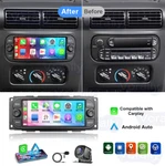 Carplay Radio For 2003-2005 Jeep Wrangler Tj 6.86" Fhd Screen Gps Wifi Rds Bt Fm. Fixed Price $169.00.