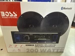 Boss Audio 638BCK Single Din Bluetooth Car Stereo. Fixed Price $80.00.
