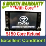 2019-2023 Toyota RAV4 Oem Jbl Touch Screen Navigation Multi Media Apple Carplay. Fixed Price $1112.00.
