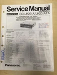 Panasonic Service Manual For The Honda CQ-LH231ATA Cassette Radio Mp. Fixed Price $8.98.