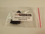 Chevrolet Lumina 1995 1996 1997 1998 1999 2000 2001 Radio Knob Kit. Fixed Price $31.00.