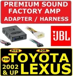 For 02 &up Toyota-lexus Car Stereo Radio Premium Sound Amp Adapter Jbl AXTO-TY1. Fixed Price $149.99.