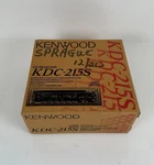 (new) Kenwood KDC-215S Cd Receiver Unit In Box. Fixed Price $249.99.