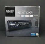 Sony MEX-BT3000P Bluetooth Audio System Car Cd Player Black Siriusxm Ready Nib. Fixed Price $144.99.