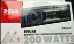 Boss 616UAB Stereo, Bluetooth, Am/fm Radio, MP3, Usb, Aux In - New/sealed Box. Fixed Price $25.00.