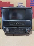 2016 - 2019 Chevy Silverado Radio Info Display Screen & Climate Control Panel. Fixed Price $140.00.