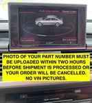 12-18 Audi A6 S6 A7 RS7 Navigation Information Display Screen 4G8857346E. Fixed Price $271.13.
