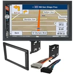Dual 7" Navigation Am/fm Radio Car Stereo Bluetooth 1987-1993 Ford Mustang. Fixed Price $82.99.