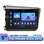 Joying 9 Inch Android 13 Car Stereo Gps Navi 8+128GB Camera For 2012 Civic. Fixed Price $350.00.