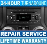 2008-2018 Dodge Jeep Chrysler Ram Radio Mail-in Repair Service 24HOUR Turnaround. Fixed Price $169.99.