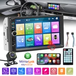 2DIN 7" Car Radio Audio Stereo Video MP5 Player Camera Touch Screen Fm Bluetooth. Fixed Price $46.99.