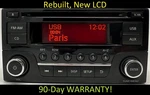 2014 2018 Nissan Sentra, Versa Radio PN-3653, 28185-9MC1A "rebuilt, New Lcd". Fixed Price $169.95.