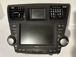 08-2012 Toyota Highlander Stereo Navigation MP3 Map Gps Display Screen Bezel Oem. Fixed Price $500.00.