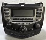 2003-2007 Honda Accord Radio Receiver Cdplayer W/o Navigation Antitheft Xm. Fixed Price $150.00.