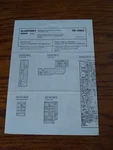 Blaupunkt CR-3003 Schematic. Fixed Price $18.00.