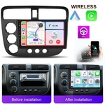 Apple Carplay Android Stereo Radio For Honda Civic 2001 2002 2003 2004 2005. Fixed Price $99.79.