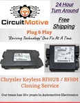 Cloning Service Keyless Module Rfhub Rfhm Chrysler Dodge Jeep Ram. Fixed Price $85.00.