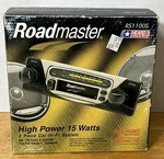 Vintage Roadmaster RS1100S Cassette Am/fm Radio Range 4 Speaker Old Stock New. Fixed Price $50.00.
