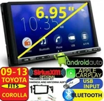 Fits 09-13 Toyota Corolla Carplay Android Auto Bt Usb Radio W/ Opt. Siriusxm. Fixed Price $399.99.