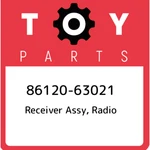 86120-63021 Toyota Receiver Assy, Radio 8612063021, New Genuine Oem Part. Fixed Price $1464.61.