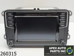 Oem 2016 Volkswagen Tiguan 2.0L Radio Navigation Unit Am-fm Tuner Cd. Fixed Price $539.99.