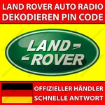 Land Rover Radio Decoding Pin Code For All Models Becker Visteon Series. Fixed Price $5.80.