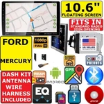 Ford Mercury 10.6" Screen Navigation Cd/dvd Usb Bluetooth Car Radio Stereo Pkg. Fixed Price $379.99.