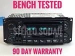 Genuine Chrysler Dodge Jeep Cd Player Cassette Radio Stereo Raz "CH824D". Fixed Price $95.55.