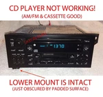 Oem 97-02 Dodge Chrysler Jeep Stereo + Fader & Eq P04704383AF Dead Cd Player. Fixed Price $245.54.