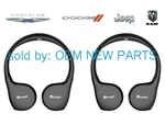 2009-2020 Dodge Grand Caravan Durango Journey Uconnect Two Wireless Headphones. Fixed Price $89.99.